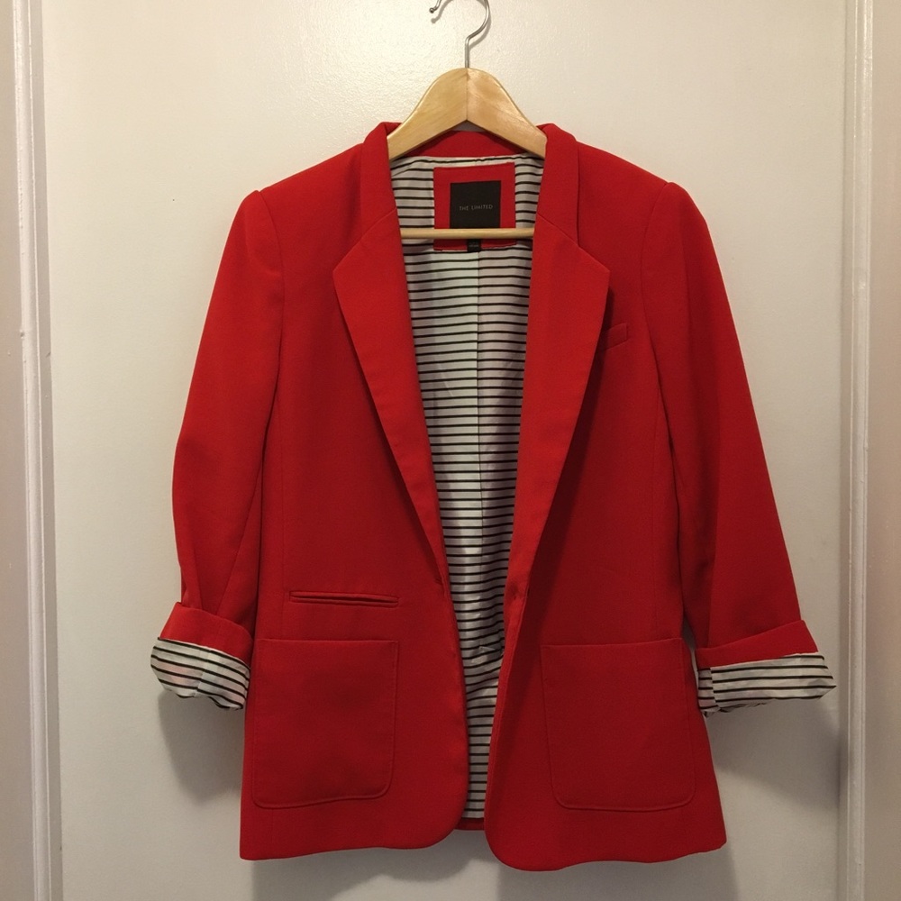 The Limited | Bright Red Blazer - S